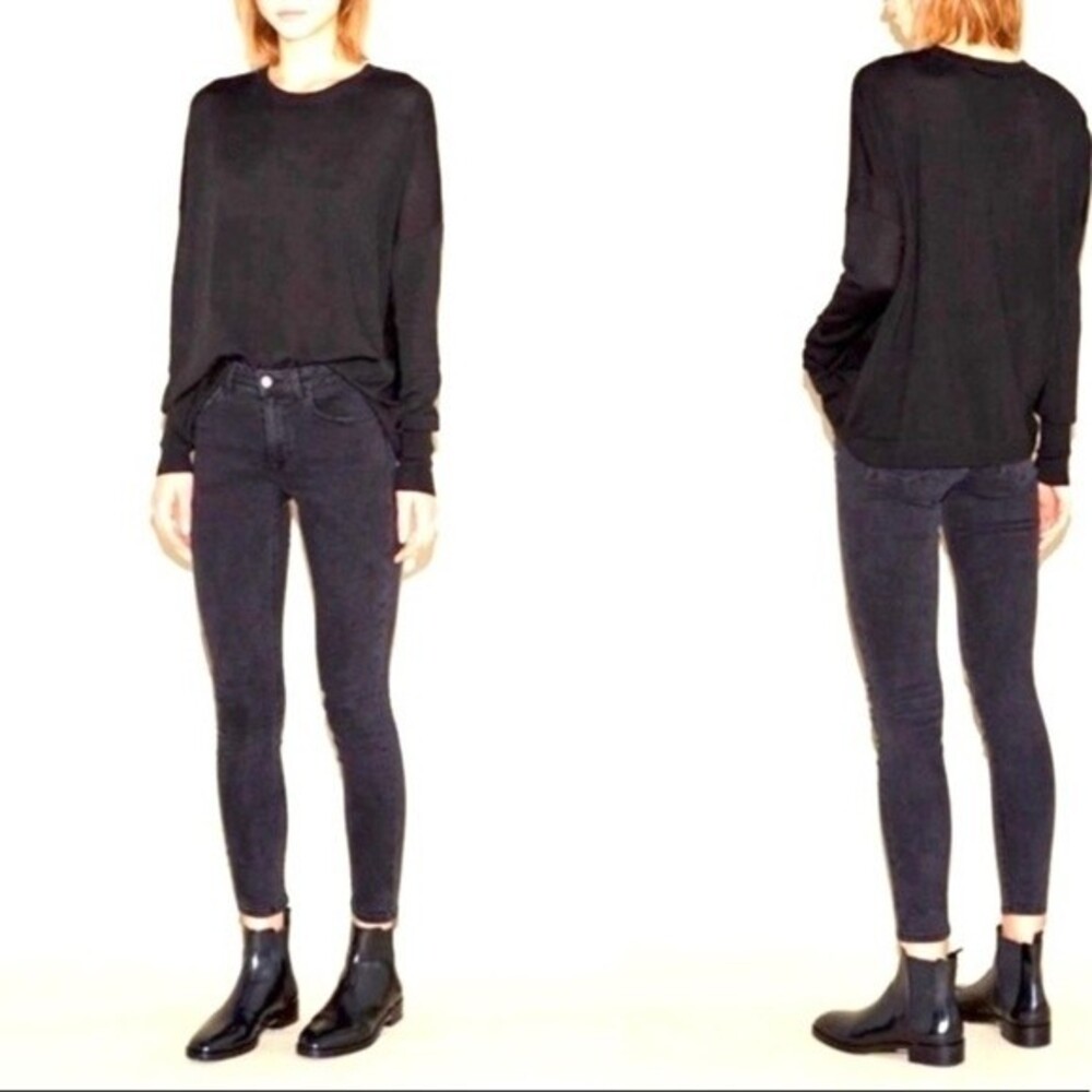 Acne Studios Pin Black Skinny Jeans. Size 27/32